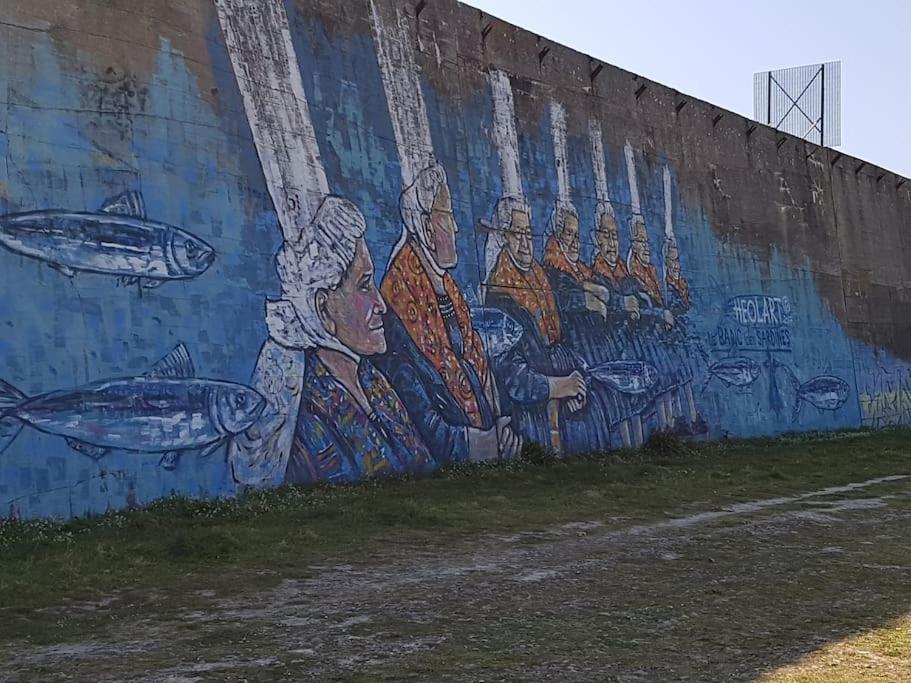 Appartamento Tous à l'ouest Combrit Esterno foto